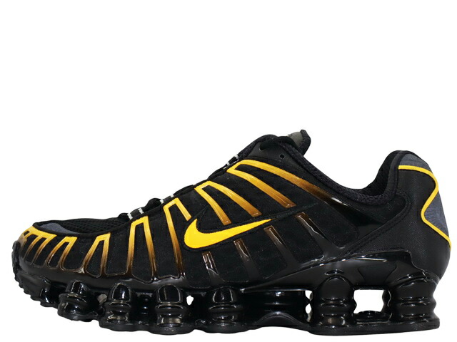 NIKE SHOX TL AV3595-013 ナイキ ショックス TL ブラック/ユニバーシティゴールド BLACK/UNIVERSITY GOLD