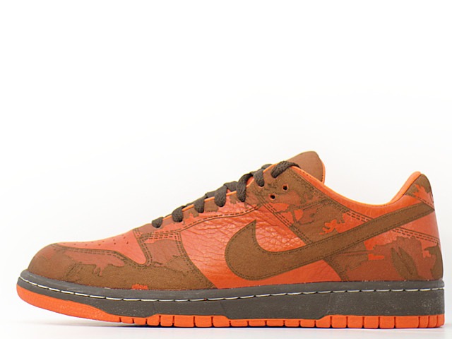 【2005年製】NIKE DUNK LOW 1 PIECE 311611-821ナイキ ダンク ロー ワンピース スパイス/バロックブラウン-フープオレンジSPICE/BAROQUE BROWN-HOOP ORANGE｜スニーカーショップ ＳＫＩＴ 16,474円