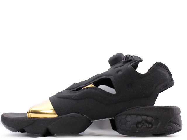 REEBOK INSTAPUMP FURY SANDAL MAG WOMEN BD3184リーボック インスタ ポンプフューリー サンダルBLACK/GOLD
