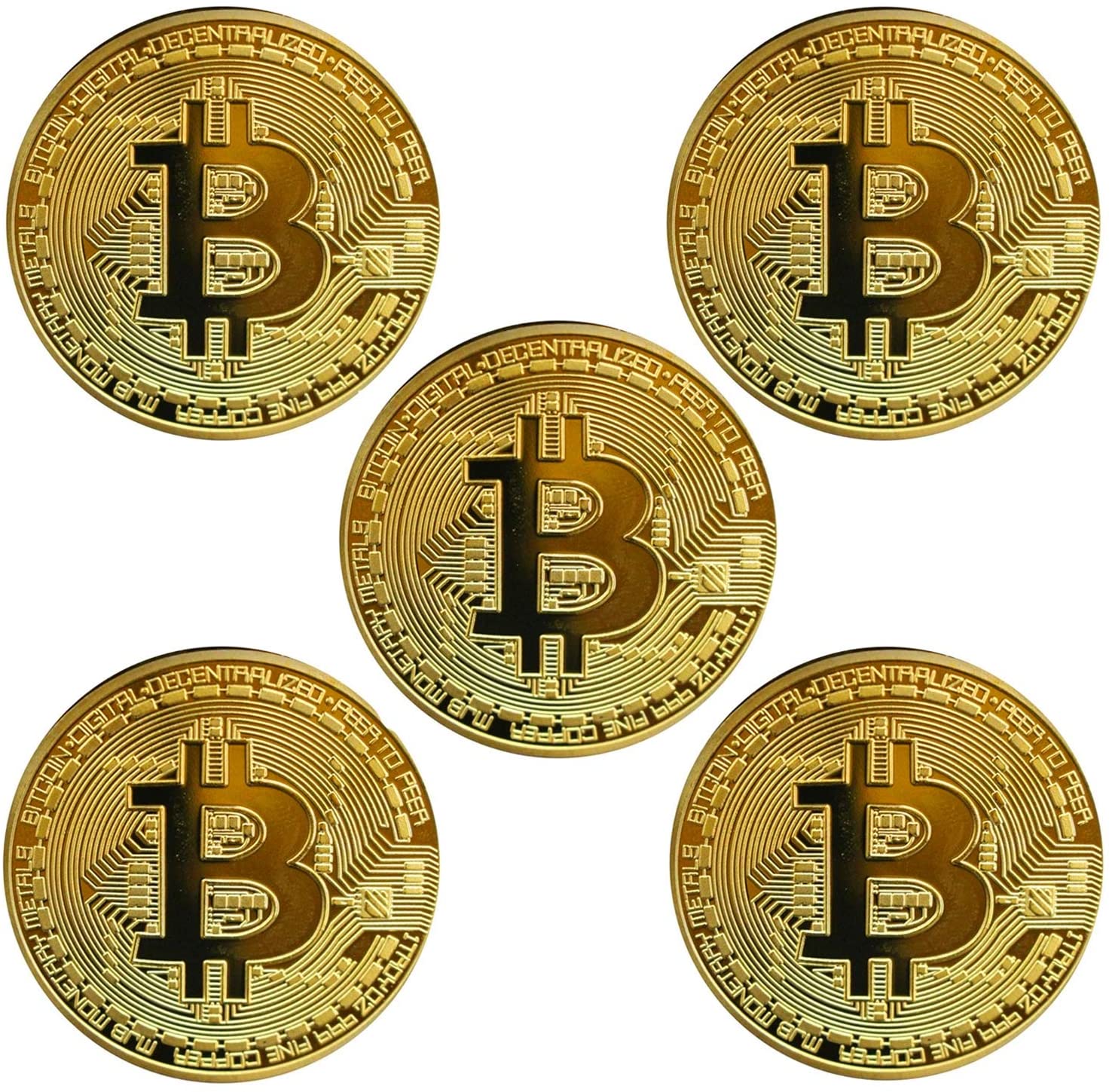 ライトコイン　仮想通貨　メダル　コイン　ゴールデン ライトコイン Litecoin 仮想通貨 暗号通貨 メダル コイン - メルカリ