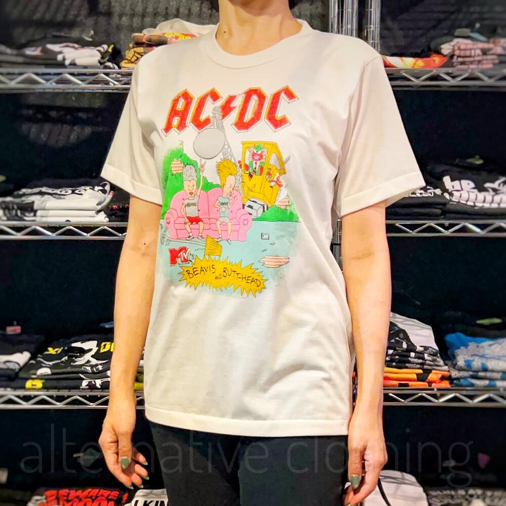 楽天市場】【土日も発送】 AC/DC acdc ビーバス&バットヘッド ロックT