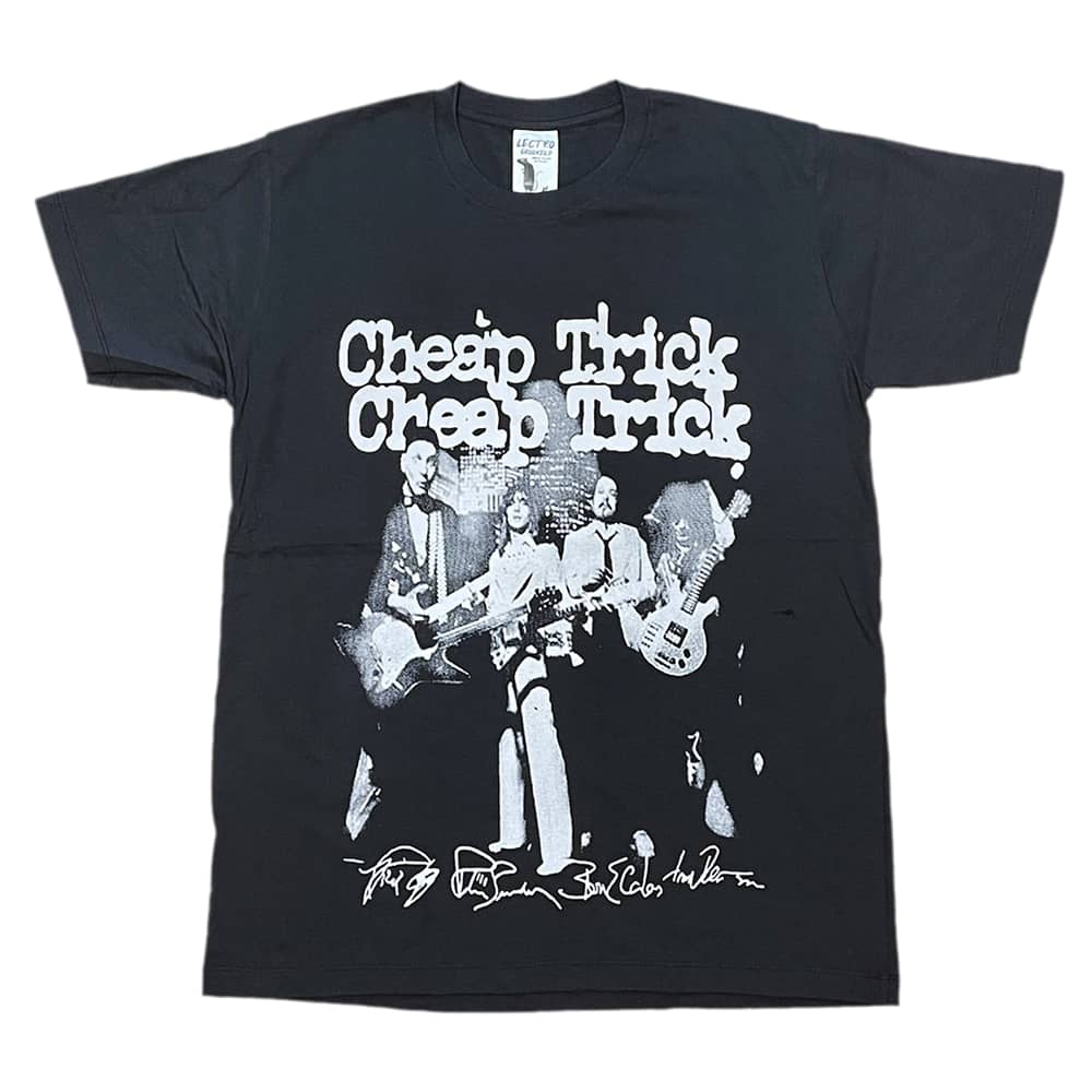 チープトリック Tシャツ 80’s オーストラリア製 ブラック 当時物 L チープトリック Tシャツ 80's オーストラリア製 ブラック 当時物 L