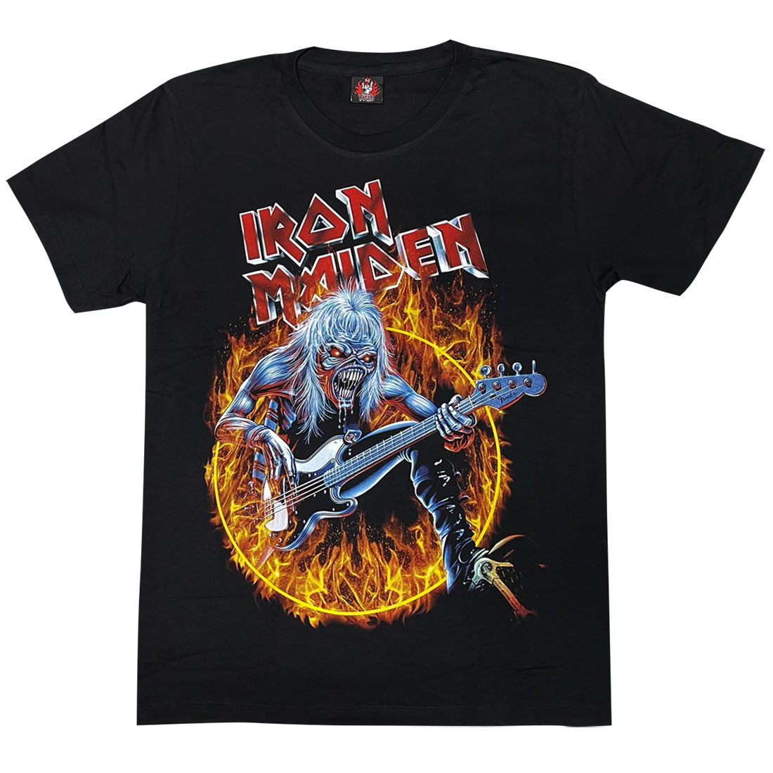 80s Iron Maiden 「魔力の刻印」ペイントスウェット(XL) im-17.jpg
