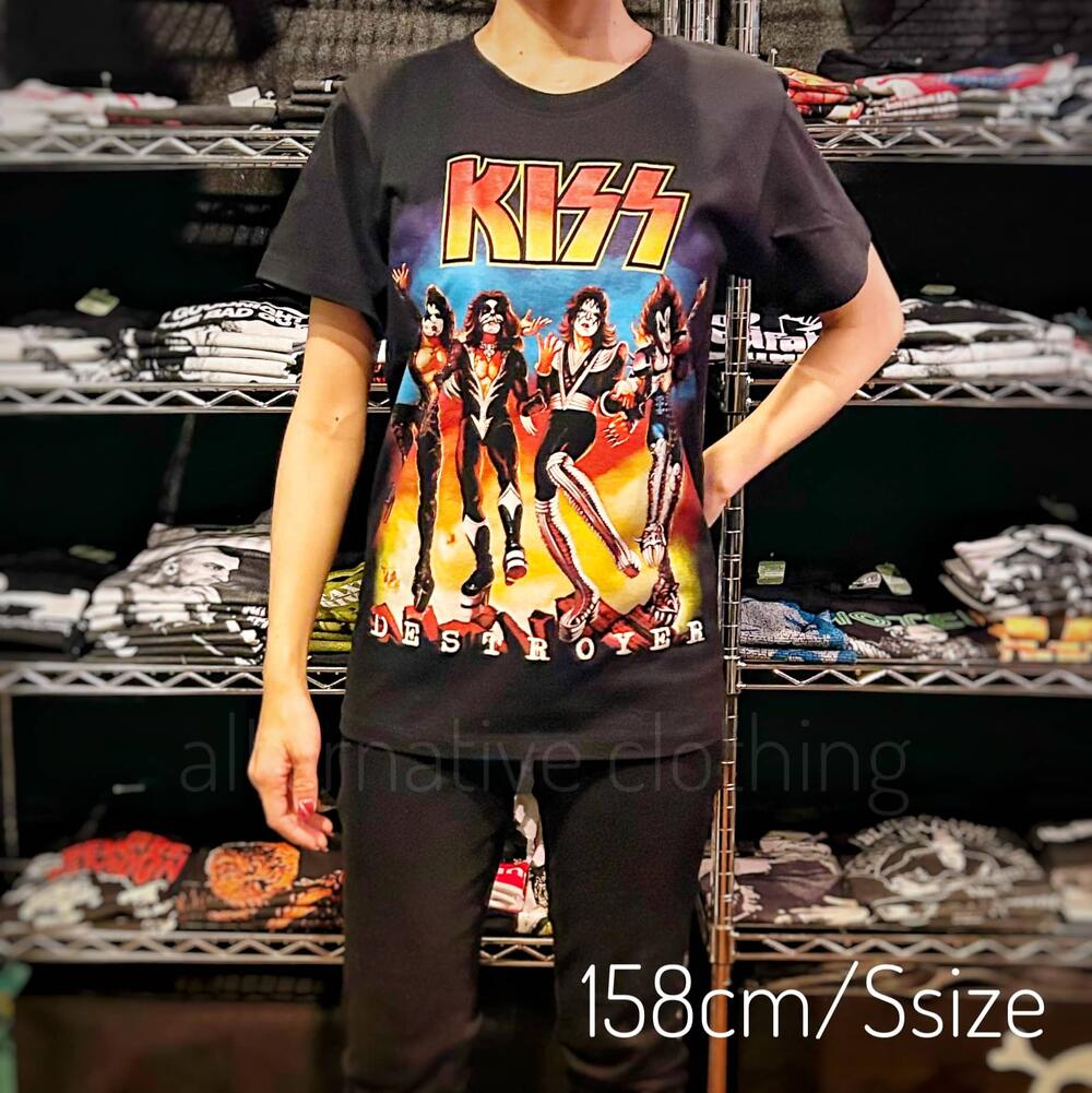 楽天市場】【土日も発送】 KISS キッス ロックTシャツ バンドT