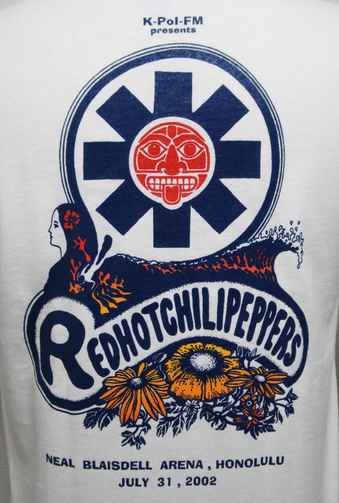 土日も発送】 レッド・ホット・チリペッパーズ Tシャツ 半袖 白 02 
