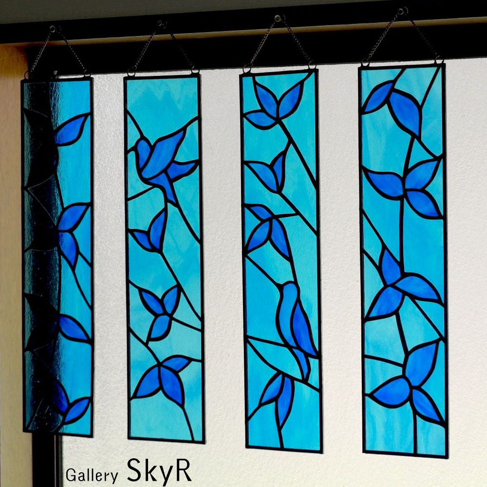 楽天市場】ステンドグラスパネル「ハイビスカス」 : 横浜ステンド