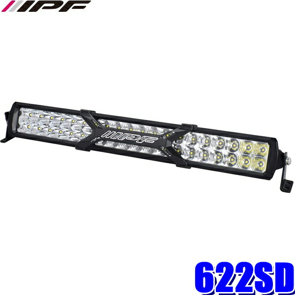 楽天市場】IPF S-632 2インチLEDドライビングランプ キューブタイプ