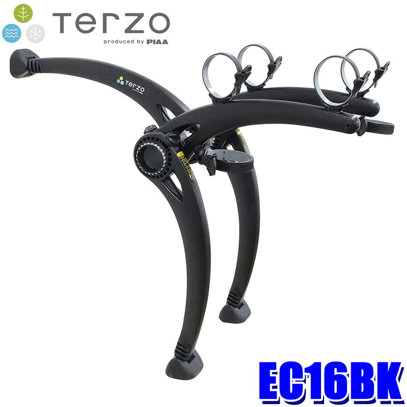 Terzo テルッツォ サイクルキャリア 3台積み リア用 ブラックEC16 TERZO EC16BK テルッツオ テルッツォ リアサイクルキャリア 2台