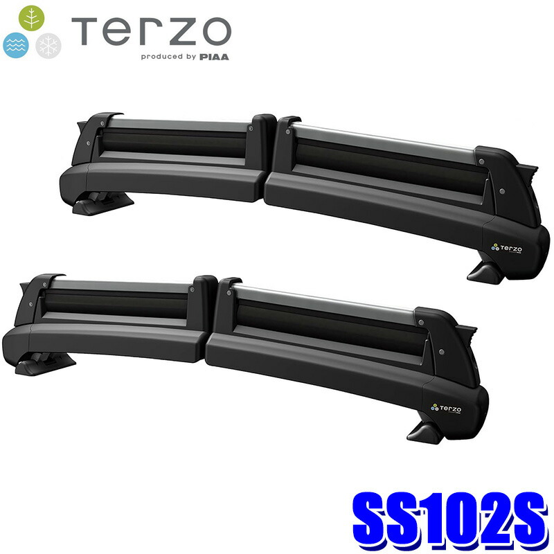 Terzo キャリア　SS102S ルーフオンタイプ 楽天市場】TERZO 品番：SS102S スキースノーボード専用キャリア