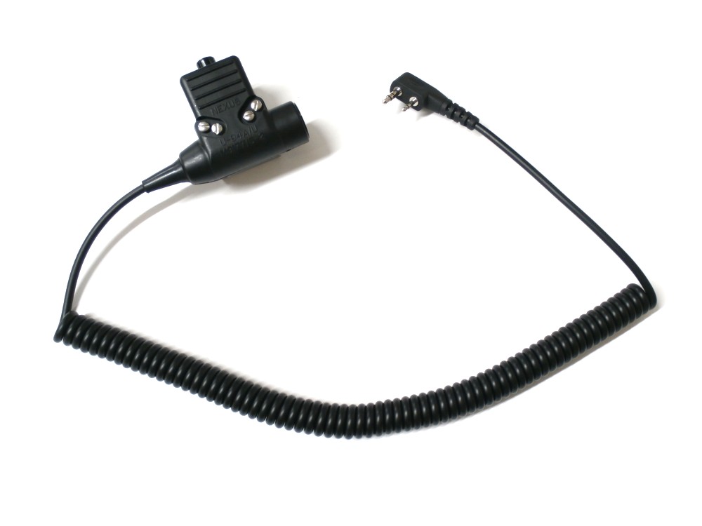 ICOM トランシーバー用 UNATO (10H/18574) PTTスイッチ付 アダプター