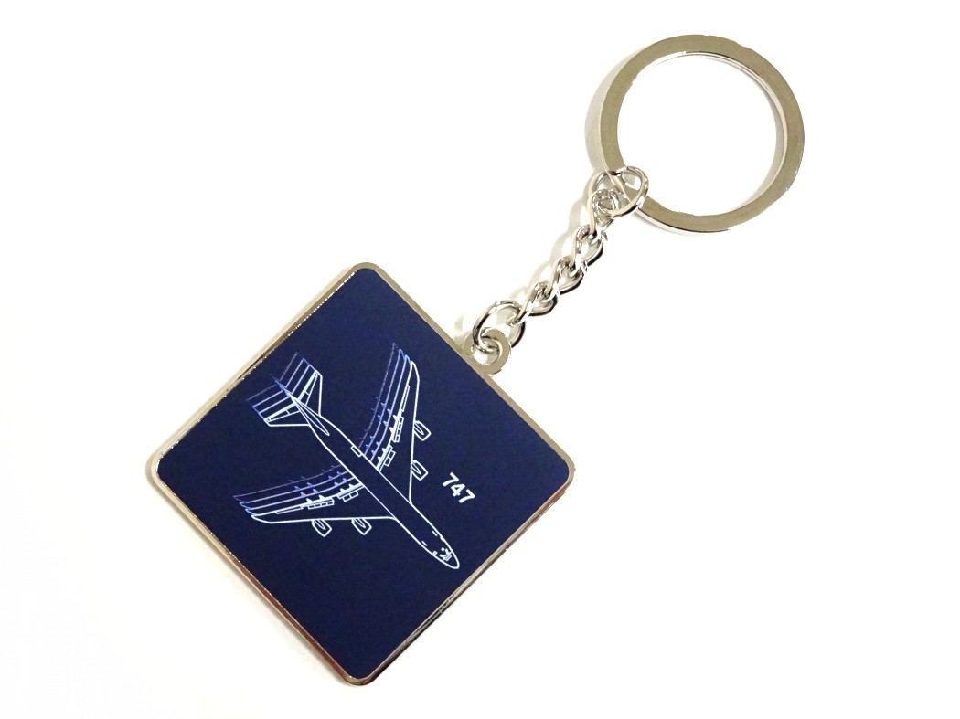 楽天市場】【Boeing 747 Forever Incredible Keychain