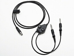 PILOT USA PA79DNC Detachable GA Comm Cord|SKY LIFE with FLYING DOG