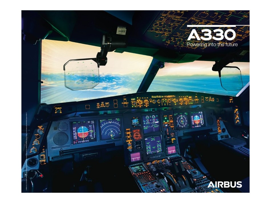 楽天市場 Airbus A330neo Cockpit View Poster エアバス コックピット ポスター Sky Life With Flying Dog