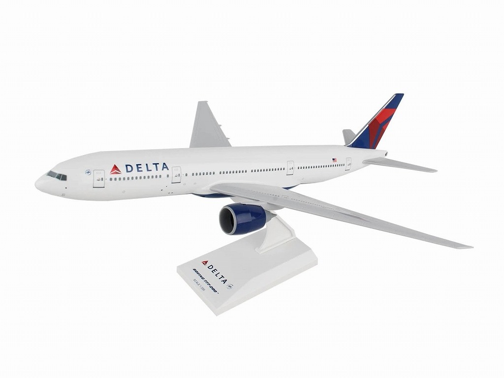 Delta Airlines Boeing 777-200】 デルタ航空 ボーイング プラスチック