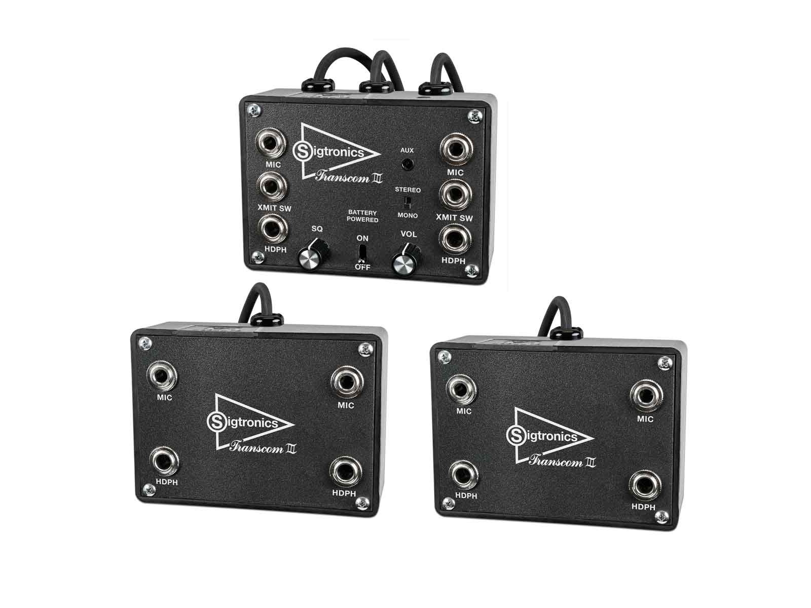 SIGTRONICS TRANSCOM 3 PORTABLE INTERCOM SPO-63 6人用 ステレオ インターコム スタンダード 56,496円