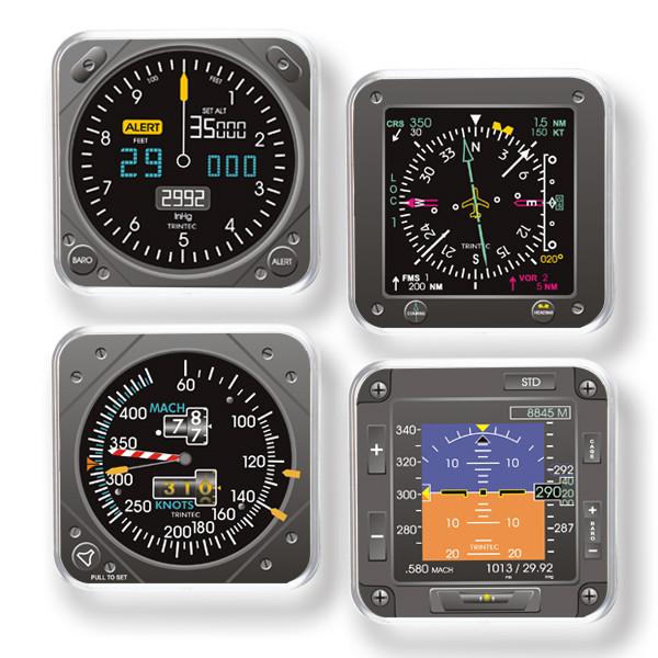 楽天市場】【Altimeter Desk Clock】 航空計器 高度計 置時計 : SKY