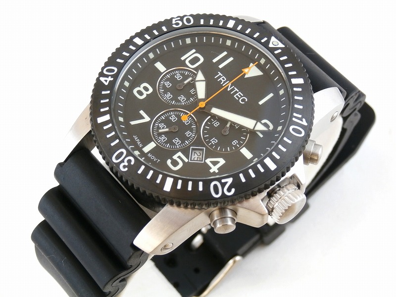 (トリンテック) Trintec ZULU-01 Chronograph クロノグラフ 腕時計 #ZULU-01-CH-S