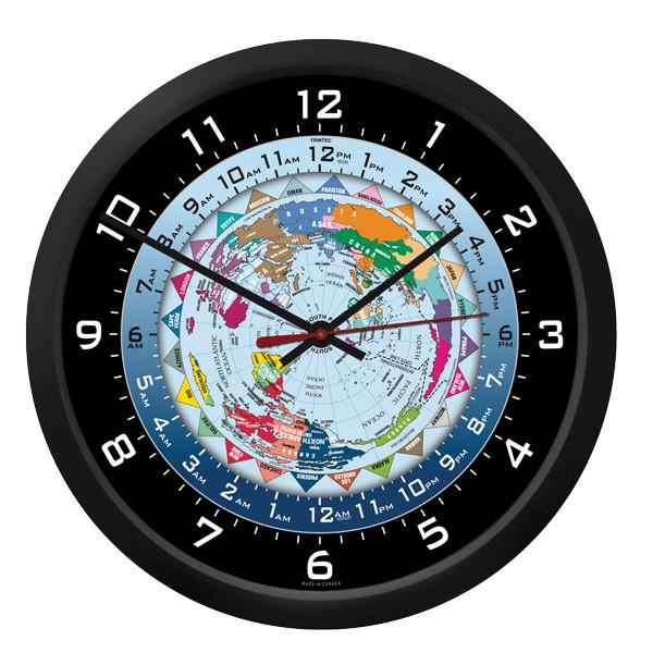 楽天市場】【Trintec World Time Clock】 トリンテック ワールドタイム 掛け時計 : SKY LIFE with FLYING  DOG