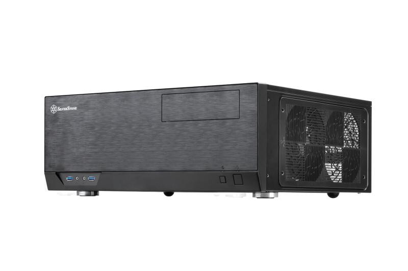 SILVER STONE PCケース ATX, Micro-ATX SST-GD09B画像