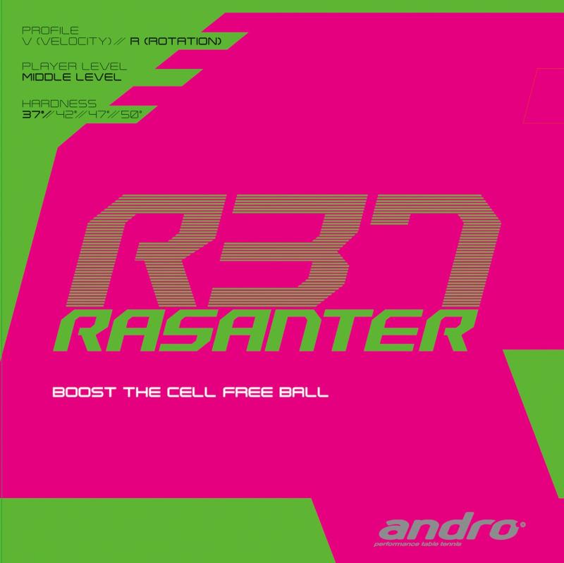 andro(アンドロ) 卓球 ラバー ラザンターR37 快適な打球感 112286