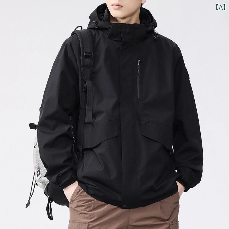 森 馬 グループ GLM 突撃 服 ジャケット 男性 春秋 2025 新型 防風 防水 スーツ ジャケット 4,755円