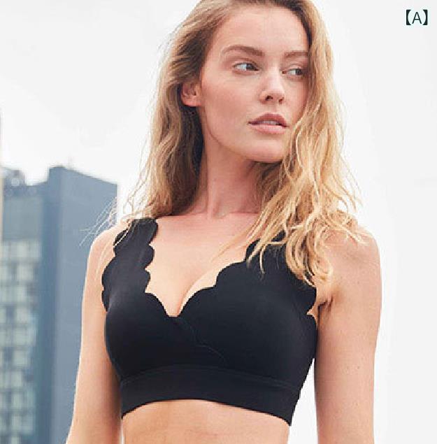 胸 パッド 付き シェルペタルエッジヨガウェア、 V ネック スポーツ ベスト、 ショート パンツ、 ランニング スポーツ スーツ、 女性 用 フィットネススーツ
