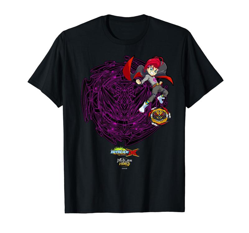 ベイブレードバースト ダイナマイトバトル　大黒天ベル BW Tシャツ画像