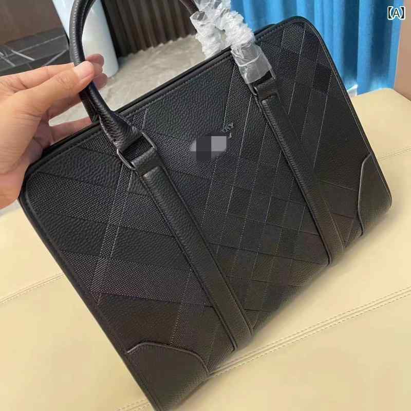 新しい 欧米の ファッションの 肩の 斜めの ショルダーの ハンドバッグの 紋様の ファッションの ブランドの 横柄な 公文書の 経典の ビジネスの 男性の コンピュータの カバン