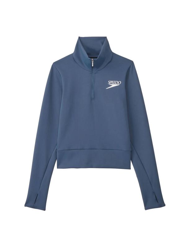 [スピード] ラッシュガード MC L/S Zip Top マイコンフィロングスリーブジップトップ レディース SFW72470