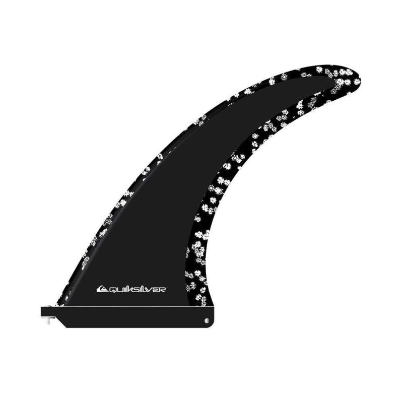 Quiksilver Single Fin - 10\u0026quot; Black Black 10