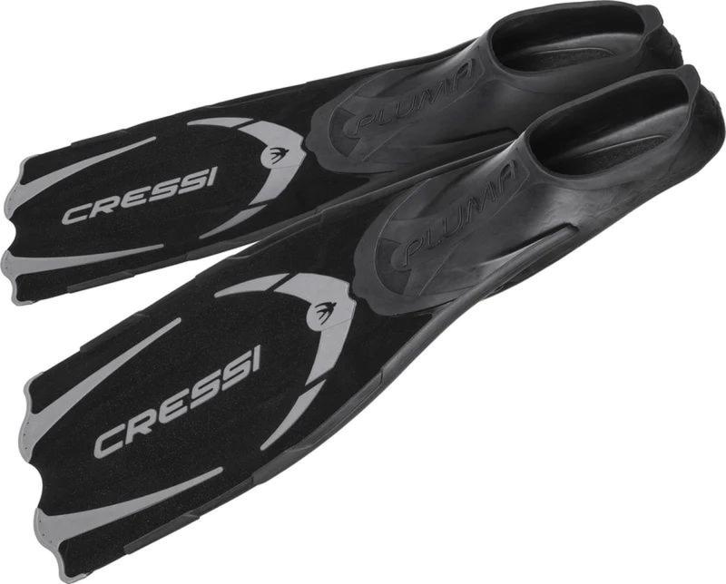 CRESSI スノーケリング スイム フルフット フィン [ PLUMA ] ロングブレード 軽量 ポリプロピレンブレード 【正規品】