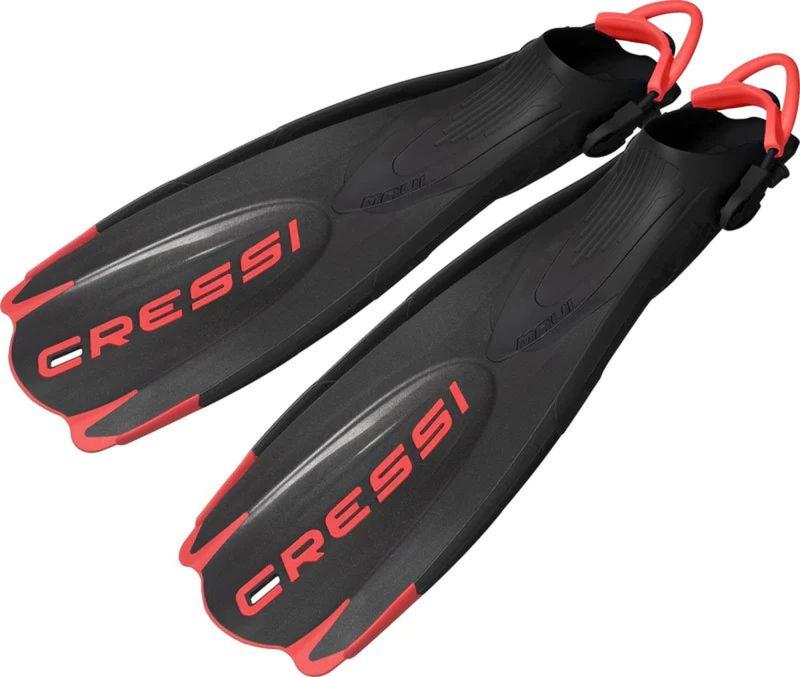 CRESSI スノーケリング スイム オープンヒール フィン [ MAUI ] EBSストラップ装備 素足でも着用可能 トラベル向き 【正規品】