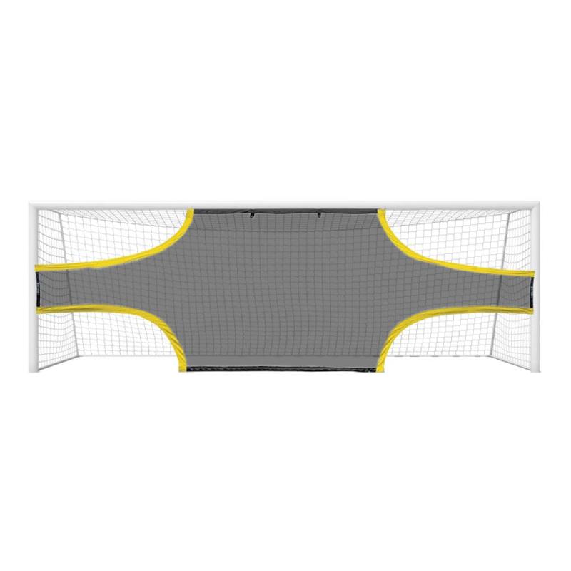 A-ITEM サッカー シュート練習ネット (大ゴール用) コントロールショット トレーニング 大人用 大ゴール ゴールネット コントロールシュート 練習 自主練 ゴール ターゲット リバウンドネッ