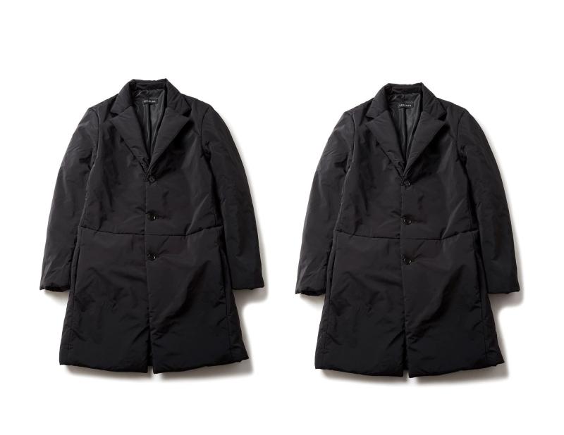 [シールズ] アウター LIFE STYLE 中綿 チェスター 厚地の外套 17-SHLS-02-01 黒いこと M 2枚書き割り