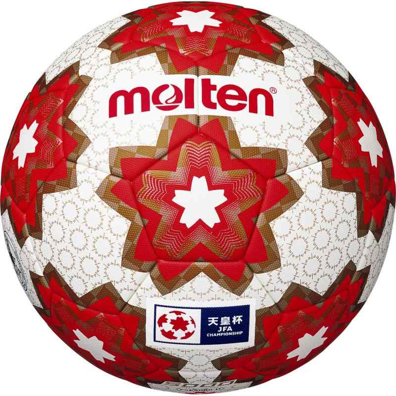 molten(モルテン) サッカーボール 試合球 5号 一般・大学・高校・中学生用 検定球 ホワイト×ピンク|スカイライト
