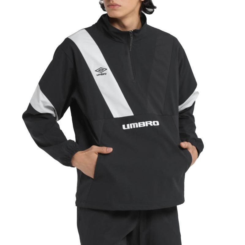 UMBRO(アンブロ) ピステ【THE THIRD by UMBRO】アノラックピステトップ はっ水 伸ばすこと 裾ドローコード 動き分かりやすい 蹴球 フットサルメンズ