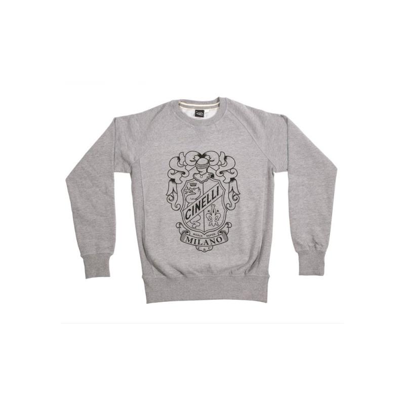 チネリ(cinelli) 自転車 ロード バイク CREST CREW NECK SWEATSHIRT クレスト クルーネック スウェットシャツ