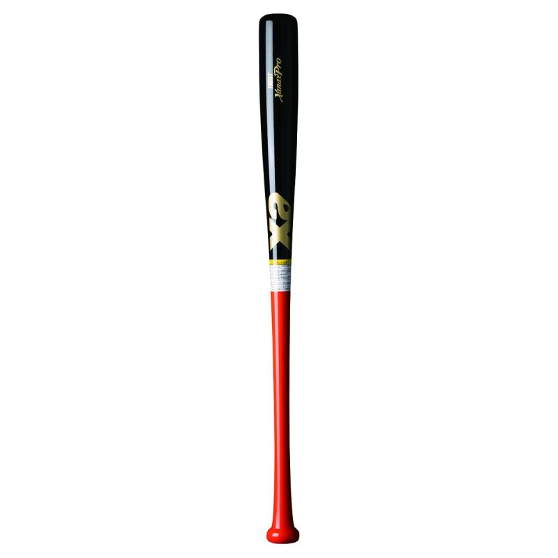 ザナックス(Xanax) 野球 ベースボール 軟式用 軟式木製バット G10 ブラック×オレンジ(9020) 84cm BRBG10