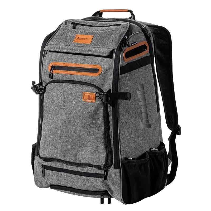 Franklin Sports 野球 + ソフトボールバックパック - MLB + USA 野球用ソフトボール用品バッグ + ファストピッチソフトボール用 - ユース + 大人用バットパック バットパック バット/グローブ/ヘルメ