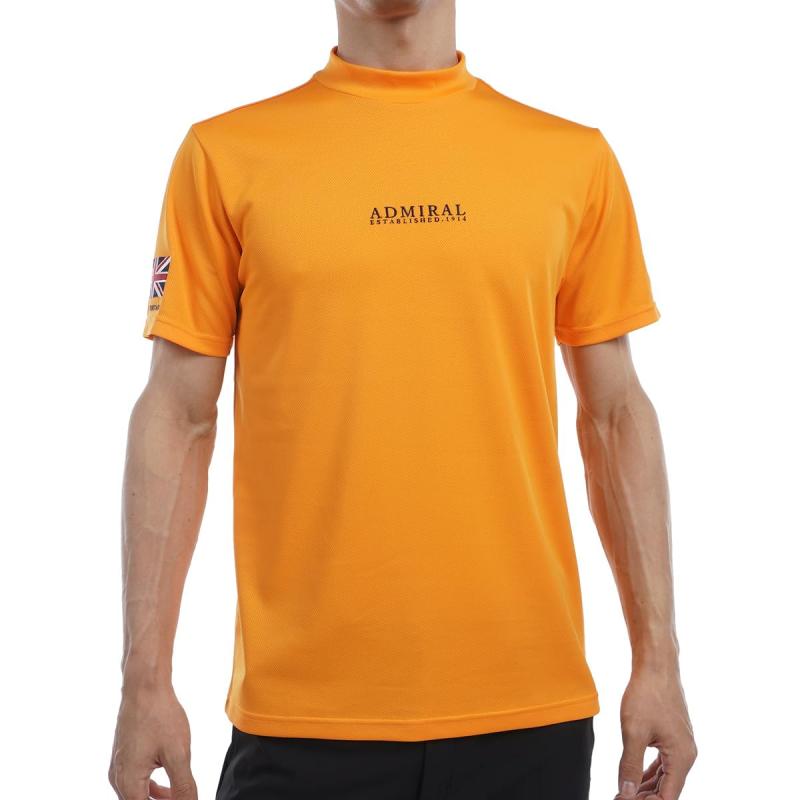 [Admiral] クラシック Admiral GOLF(アドミラル ゴルフ) フラッグ モックシャツ ADMA498 メンズ