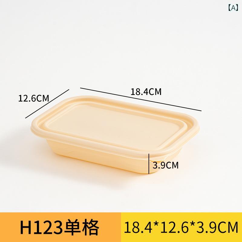 唐きびの デンプン質の 使い捨ての 弁当 箱は 解体 できます。