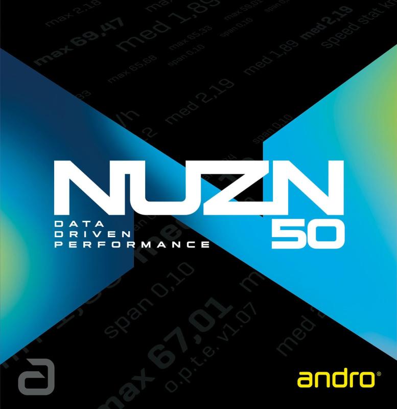 andro(アンドロ) 卓球 ラバー スピン系テンション 裏ソフト NUZN 50 110021101