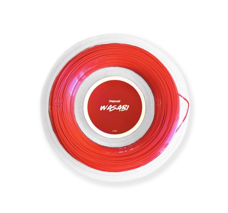 TOROLINE トロ伝達ルートWasabi Pink 山葵サクラ色 庭球 撚り糸 ガット ポリ