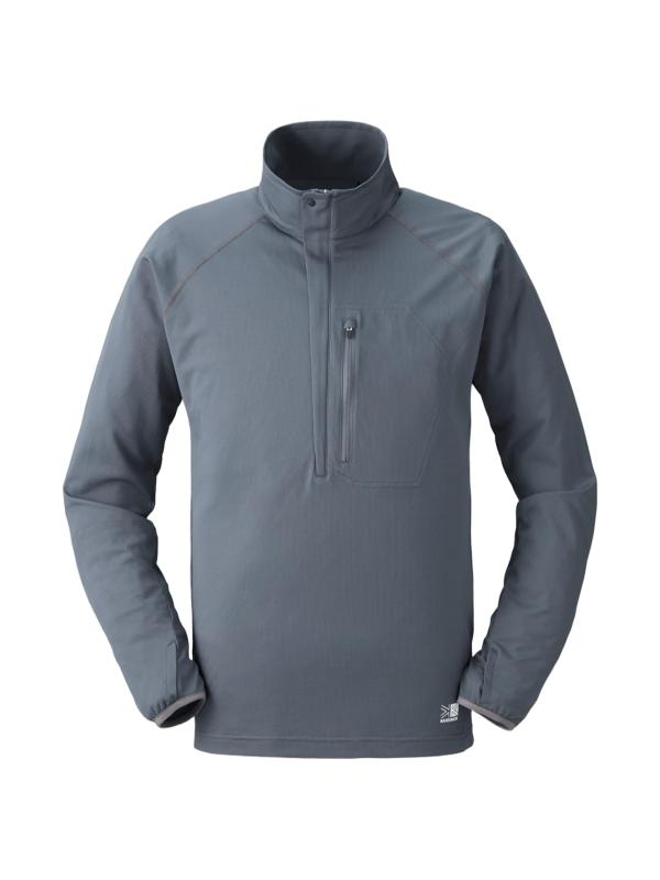 fast-dry L/S half-zip
