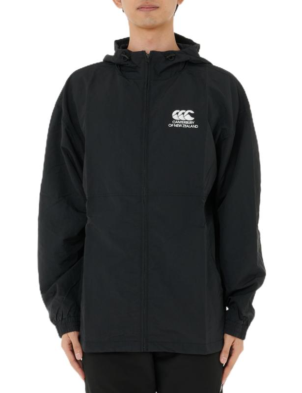 [カンタベリー] ジャケット RUGBY SHELL ZIP HOODY メンズ｜スカイライト