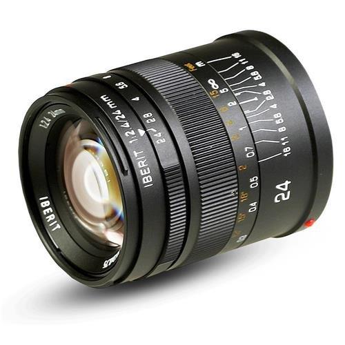 KIPON キポン 単興味の中心水晶体 IBERIT イベリット 24粍 f / 2.4水晶体 for Leica SL水晶体 Ｇlossy Black(つやあり 黒いこと)