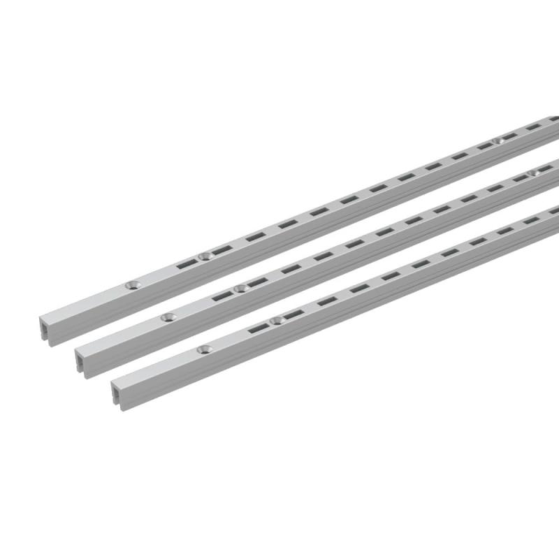南海プライウッド アームハング棚柱SS 棚柱 SSシルバー 高さ1200mm 2本入(ビス付) SS-H12S-2