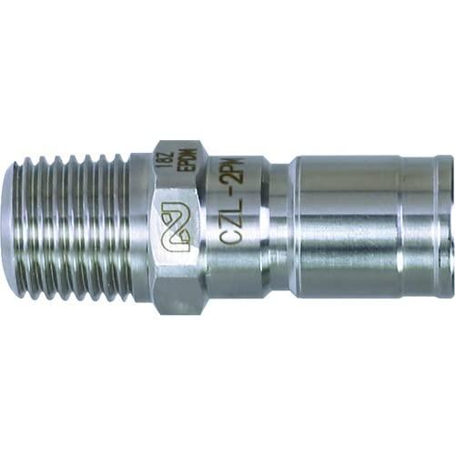 日東工器 コンパクトゼロスピルカプラ 外径12粍 CZL-1PM SUS EPDM