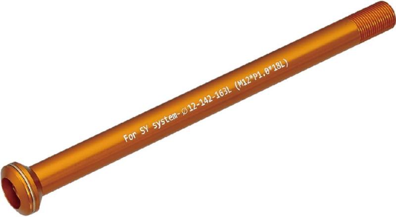 KCNC 超軽量 ヘックスタイプスルーアクスル KQR09 7075AL フロント用 12mm×100mm