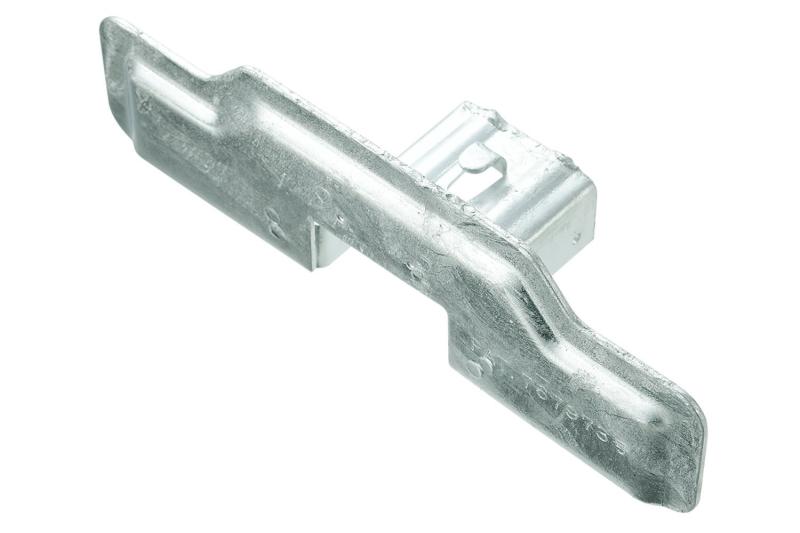 雪止 金具 スワロー工業 真木用 後付 1.2×1.3 羽根 200mm 生地 ドブメッキ 50入